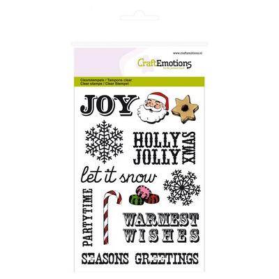 CraftEmotions Clear Stamps - Sweet Vintage Christmas